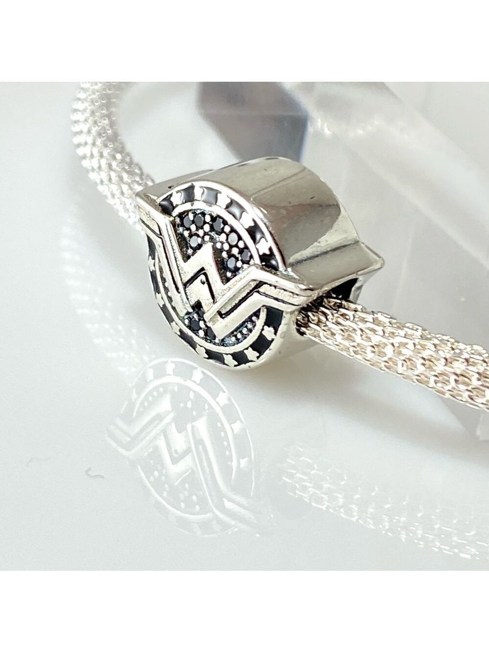 DC Wonder Woman Sterling Silver Charm